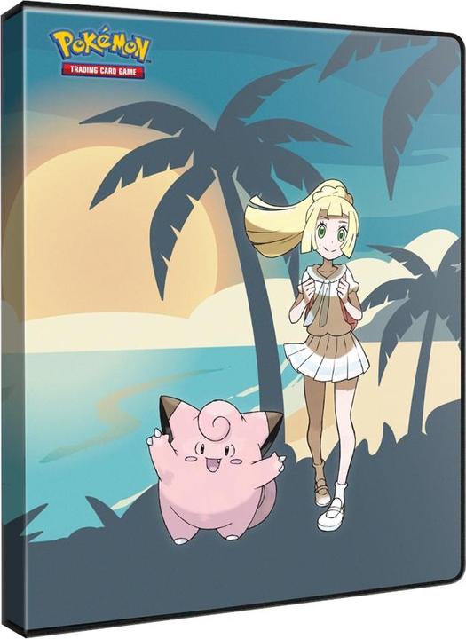 Actual product image Ultra Pro Pokémon - Lillie and Clefairy 4-Pocket Portfolio