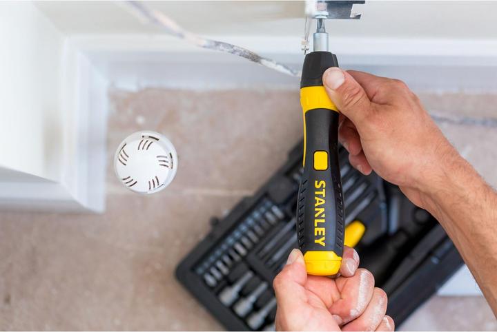 Productafbeelding Stanley Pistoolratelset met draaikoppeling handvat 40 stuks (Gleuf, Phillipps kruissleuf (PH), TX)