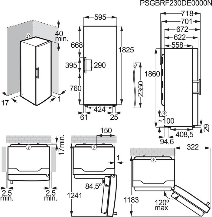Valori nutrizionali e ingredienti Electrolux SC390 (390 l)