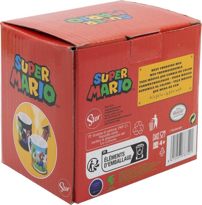 Produktbild Stor SUPER MARIO - Team - Mug Thermoréactif - 325ml (325 ml, 1 x)