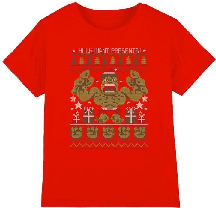 Produktbild Hulk TShirt weihnachtliches Design (128)