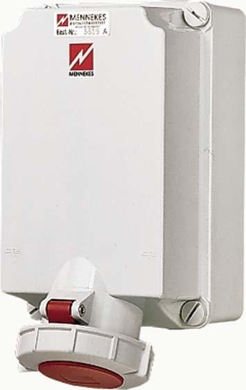 Actual product image Mennekes Wall box