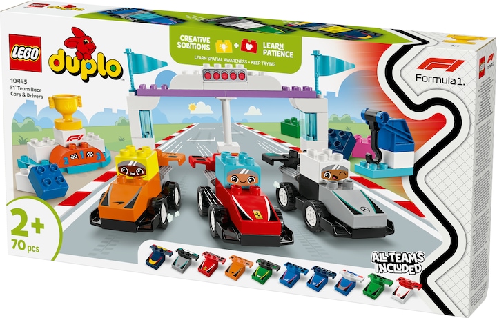 Image du produit LEGO F1 Team Rennautos mit Rennfahrern (10445)