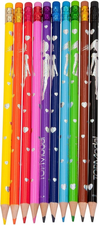 Actual product image Depesche TOPModel uitgumbare kleurpotlo den (Multicoloured, 12 x)