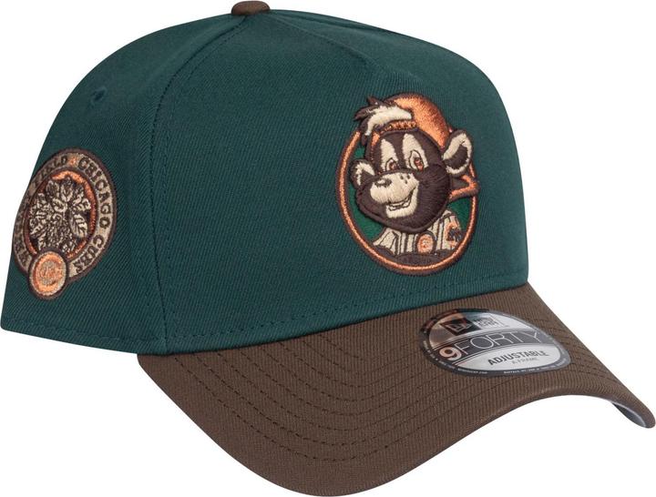Produktbild New Era 9Forty A-Frame Cap - Chicago Cubs Forest Walnut (One Size)