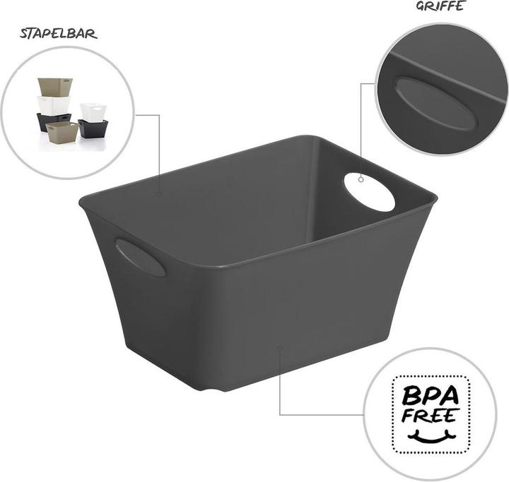 Image du produit Rotho Livingbox (13.4 x 9 x 18 cm, 1.50 l)