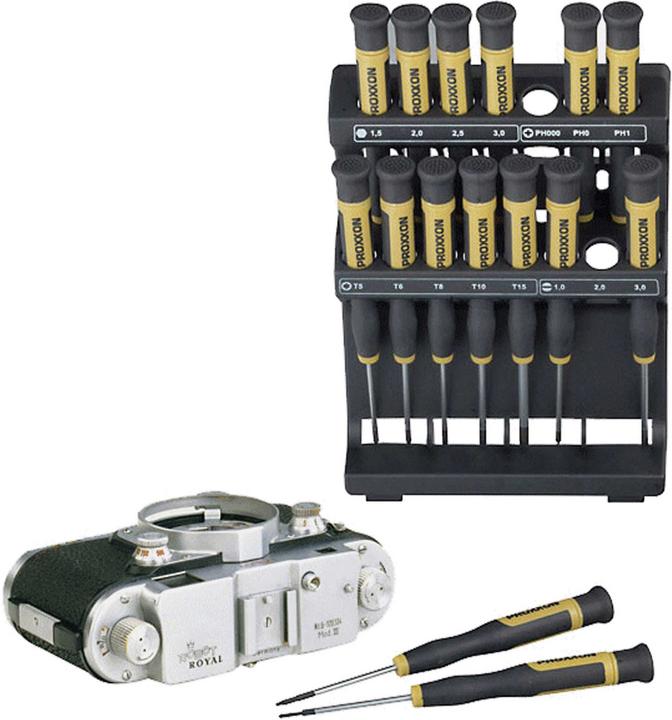 Produktbild Proxxon MICRO-Driver (Phillipps-Kreuzschlitz (PH), Torx (TX), 6-Lobe (Hexalobe), Schlitzschrauben)