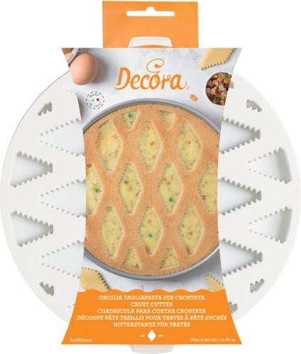 Actual product image Decora Emporte-pièce décoratif pour tartes/gâteaux de lin Traditional ø 30 cm