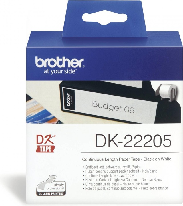 Actual product image Brother Dk-22205