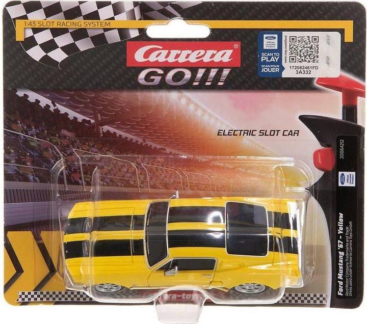 Actual product image Carrera GO Ford Mustang ' Racing Yellow