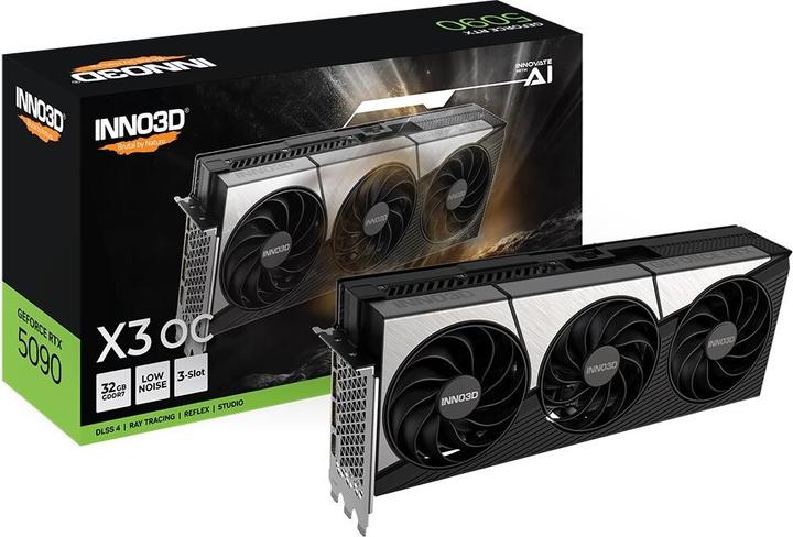 Actual product image Inno3D GeForce RTX 5090 X3 OC (32 GB)