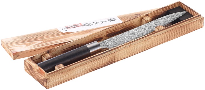 Produktbild Tokio Kitchenware Handgefertigtes Marken-Damast-Fleischmesser mit 20-cm-Klinge (20 cm)
