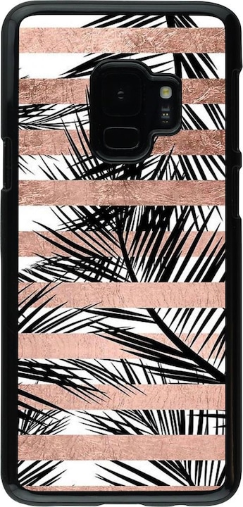 Image du produit PhoneLook Coque Palm trees gold stripes (Samsung Galaxy S9)
