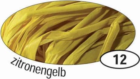 Produktbild Folia Bringmann Naturbast Raffia 50g Zitronengelb (1 x)