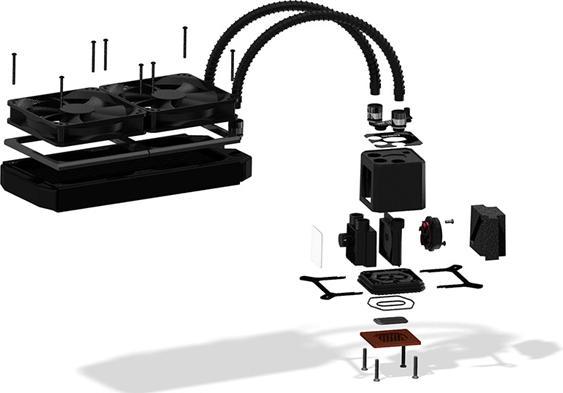 Produktbild Cooler Master Eisberg 240L, AiO WaKü