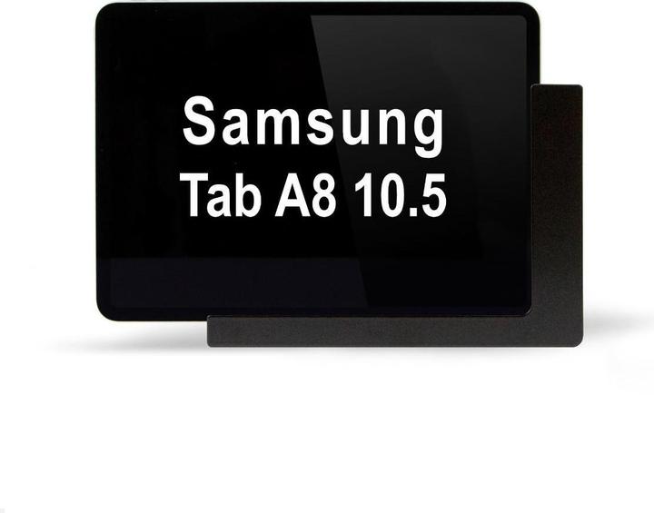 TabLines TWP018B Wandhalterung für Samsung Tab A8 10.5 (2022), schwarz