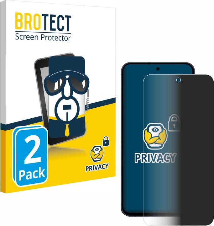 Actual product image BROTECT Anti-spy privacy film Blue light protection film (2 pcs., Samsung Galaxy A55)
