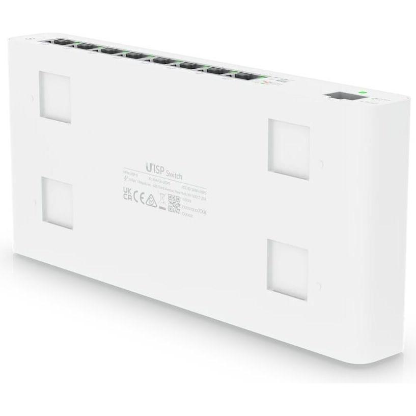 Thumbnail - Ubiquiti UISP-S (9 Ports), Netzwerk Switch, Weiss