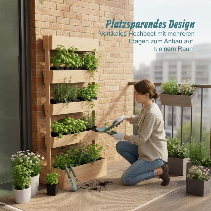 Produktbild Relaxdays Vertikalbeet