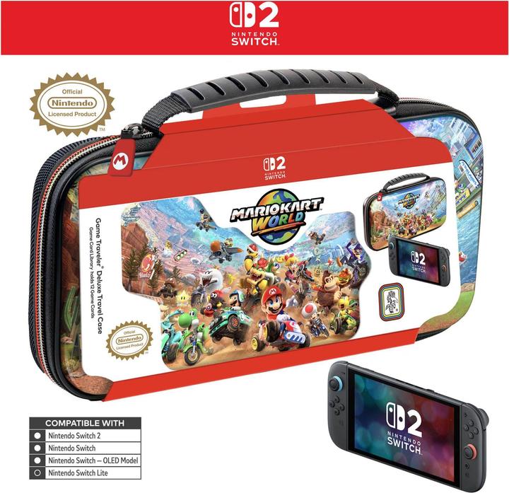 Actual product image Bigben Mario Kart World travelling bag (Switch, Switch 2, Switch OLED)
