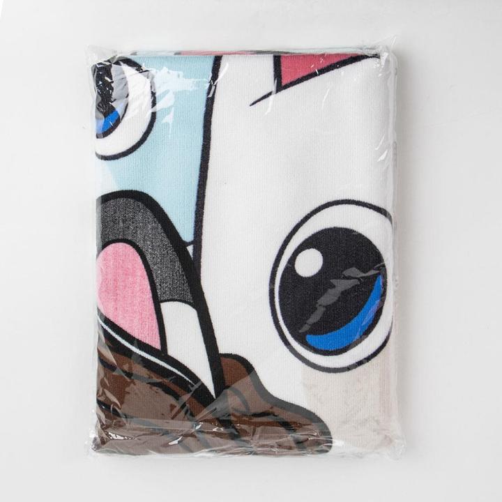 Actual product image Rarewaves Gabby's Dollhouse Multicolor Beach Towel 70 x 140 cm (70 x 140 cm)