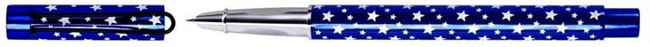 Produktbild TOM Metallstift mit blauen Sternen TO-829 (1x)