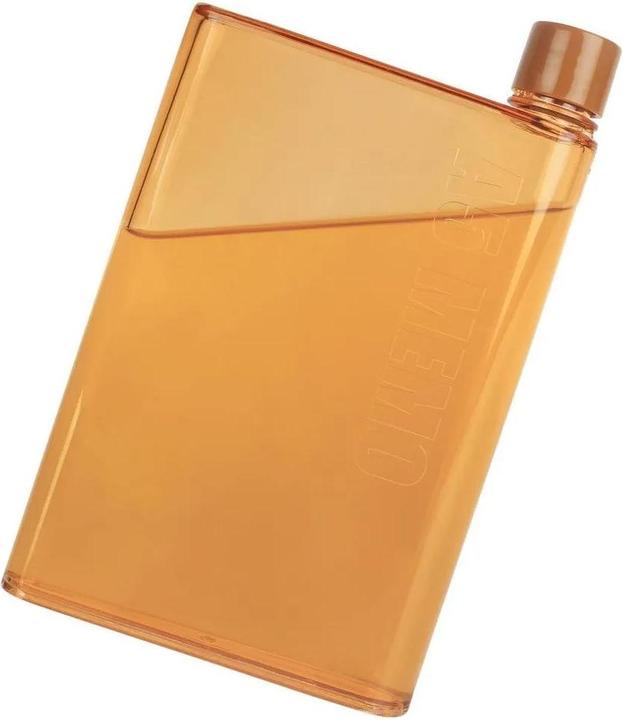 Produktbild JTI Flache Wasserflasche, A5 Memo - Orange (0.42 l)
