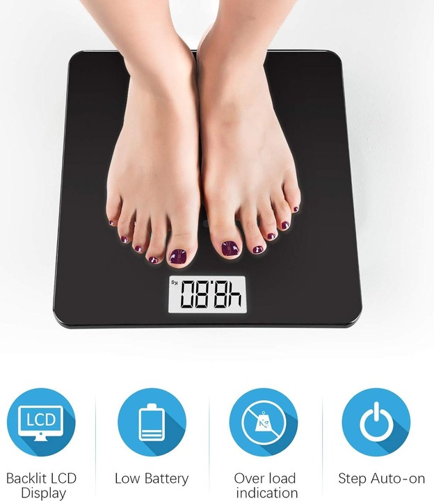 Immagine prodotto Himaly Bilancia pesapersone digitale (200 kg)