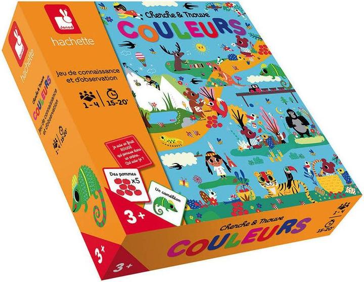 Image du produit Janod Jeu cherche et trouve les couleurs (Français)