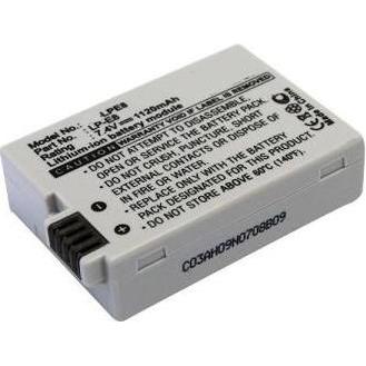 CoreParts Camera Battery for Canon (Akku), Kamera Stromversorgung, Grau