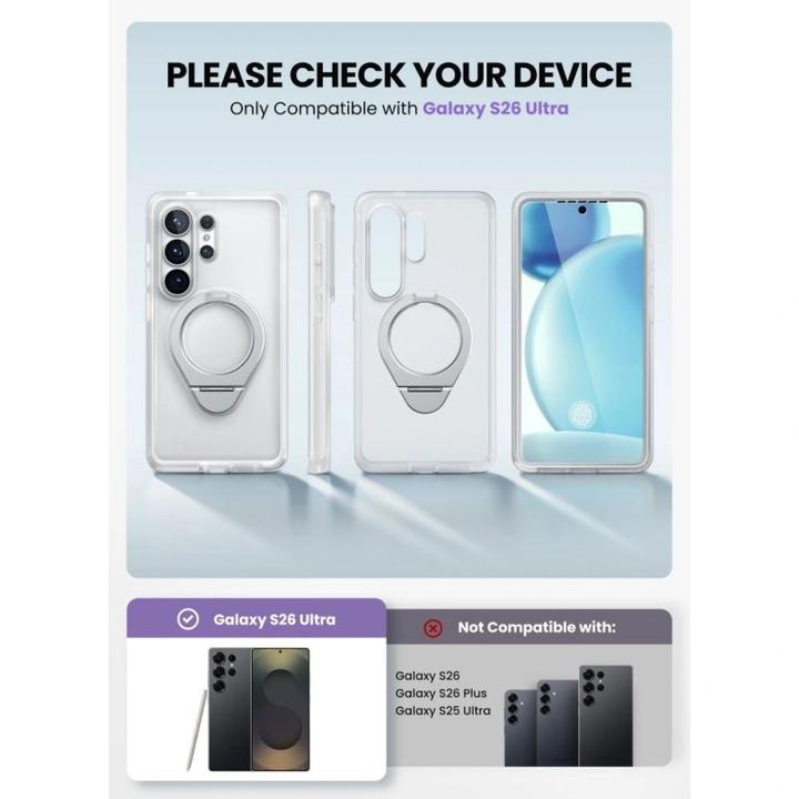 Actual product image Supcase Cosmo Mag Magsafe Galaxy S26 Ultra Frost Klar (Samsung Galaxy S26 Ultra)