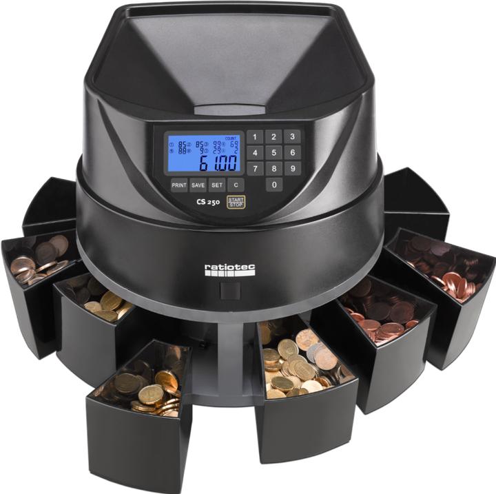 Actual product image ratiotec Coinsorter CS 250 (Coin counter)