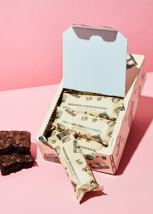 Immagine prodotto KoRo Veganer Proteinriegel (Brownie, 15 pz., 825 g)