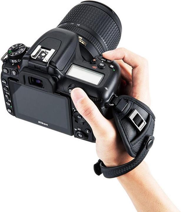 Image du produit JJC HS PRO1P Hand Grip Strap (incl. Quick Release U Plate for Video) Noir (Dragonne)