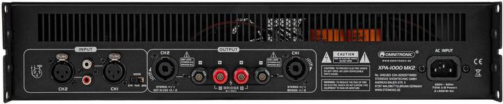 Produktbild Omnitronic XPA-1000 MK2 Endstufe (Endstufe)