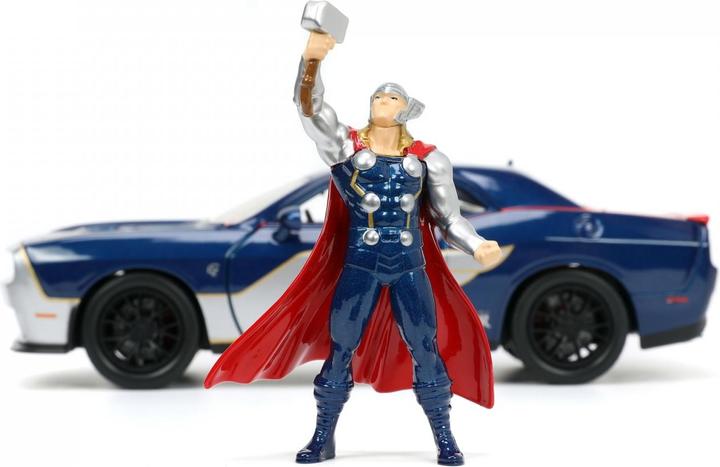 Actual product image Jada Marvel Thor 2015 Dodge Challenger 1:24