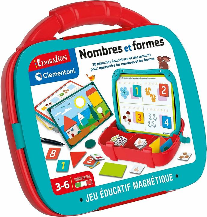 Immagine prodotto Clementoni Numeri e forme magnetiche (Francese, 3 - 6 anni)