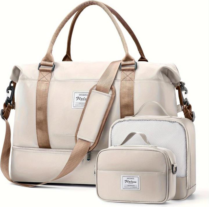 Immagine prodotto Only-Bags.Store 3 pezzi in viaggio con una borsa a mano grande, una borsa sportiva e un bagaglio impermeabile