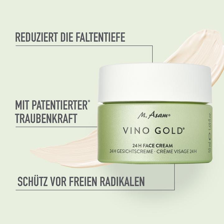 Actual product image M. Asam VINO GOLD 24h Gesichtscreme (50 ml, 24h cream)