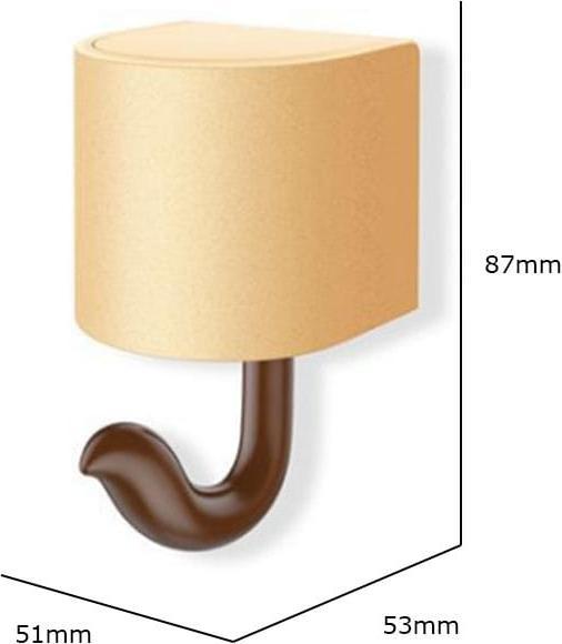 Actual product image JTI Hook, squirrel - grey