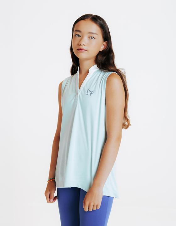 Produktbild Fouganza Reit-Top 500 Light Kinder grün (152)