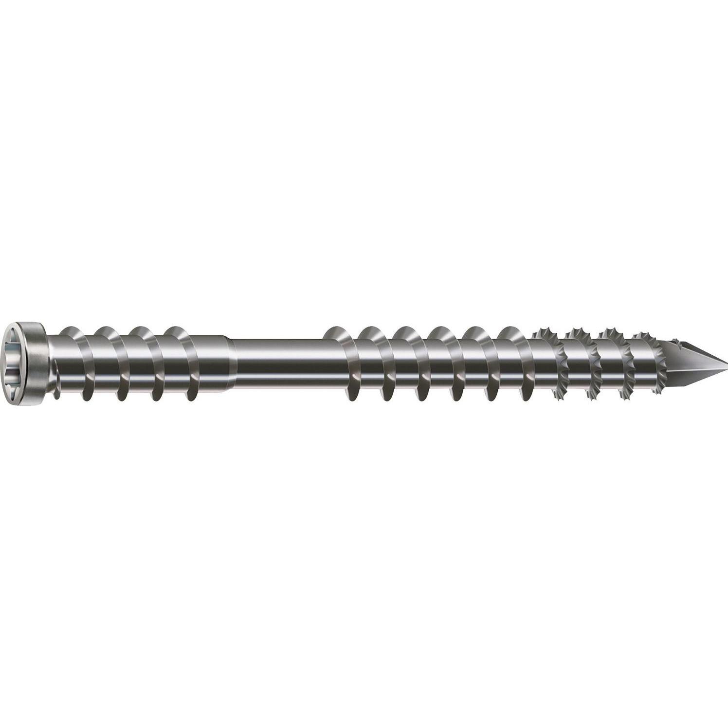 Spax, Schrauben, Holzbauschraube R 88192 Zylinderkopf T-STAR 6 x 80/40 -T A 4 m.CUT-Sp. (100 Schrauben pro Stück)