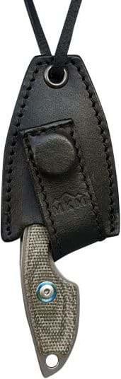 Actual product image MKM Micro 1 Micarta Green (5 cm)