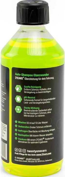 Produktbild 21cars Glanzklar (500 ml)