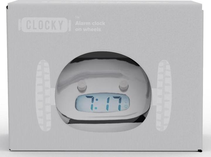 Actual product image Clocky the fleeing alarm clock