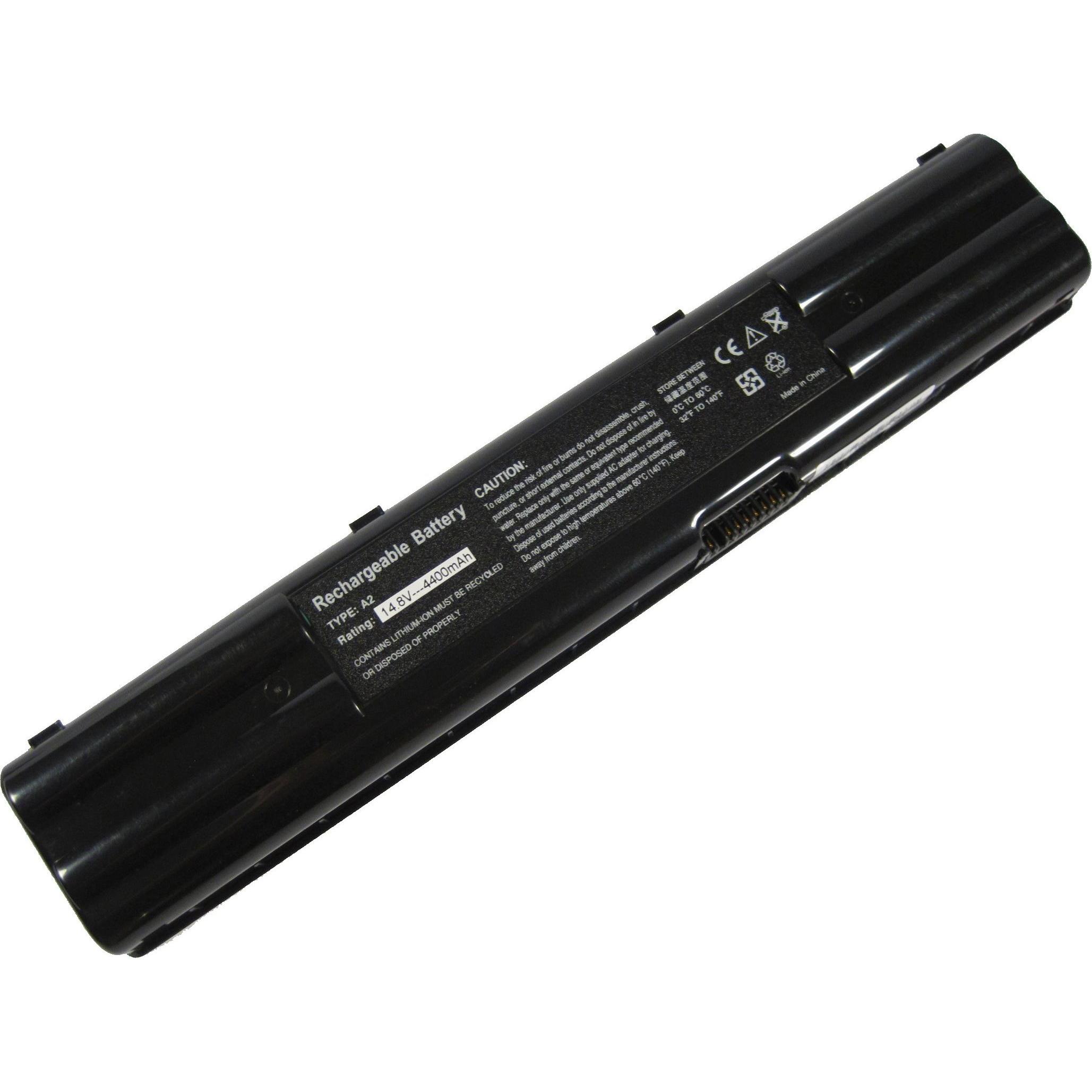 AGI 41012 - Akku - Akku 4.400 mAh 14,8 V (4400 mAh), Notebook Akku, Schwarz