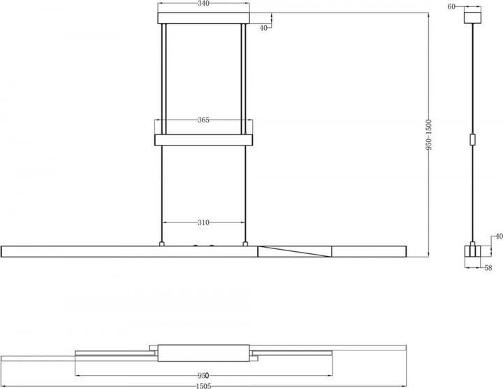 Produktbild Trio Trajan (5300 lm)
