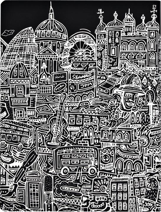 Produktbild Nuuna Graphic L, London (22 x 16.5 cm, Gepunktet, Weicher Einband)