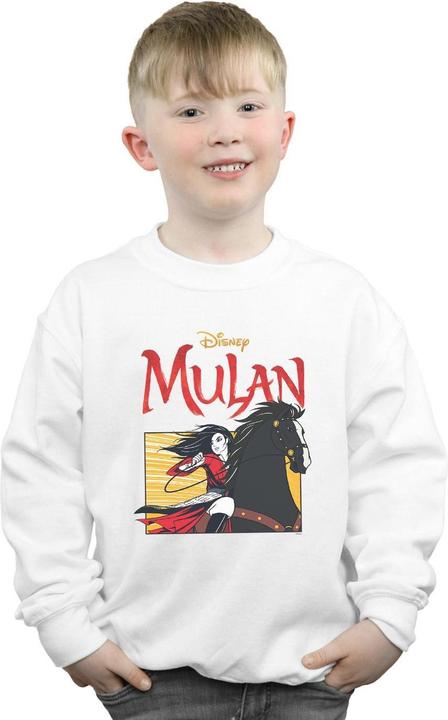 Produktbild Disney Mulan Movie Horse Frame Sweatshirt Jungen (128)