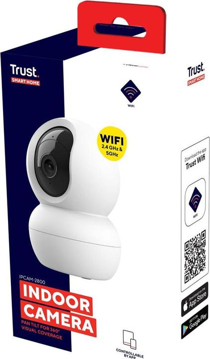 Image du produit Trust IPCAM-2800 CAMÉRA D'INTÉRIEUR (1920 x 1080 Pixels)